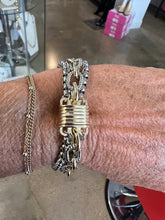 Load image into Gallery viewer, Triple Strand Bracelet Gold/Silver