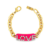 Load image into Gallery viewer, Tova Love ID Enamel Bracelet