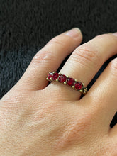 Load image into Gallery viewer, French Kande Cinq Swarovski Ring with Choice of Swarovski