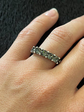 Load image into Gallery viewer, French Kande Cinq Swarovski Ring with Choice of Swarovski