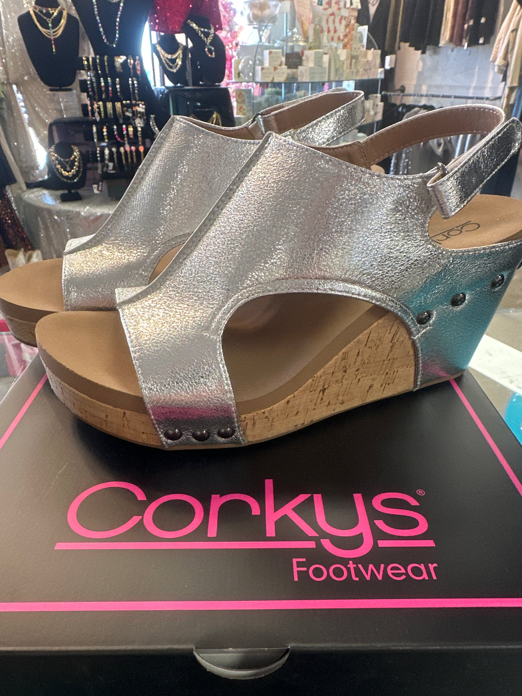 Tiffanee Silver Shoe