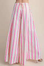 Load image into Gallery viewer, High Waist Wide-Leg Pop Color Stripe Pants