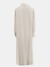 Load image into Gallery viewer, Full Size High-Low Collared Neck Long Sleeve Shirt