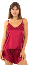 Load image into Gallery viewer, Cami satin pajama set