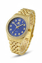 Load image into Gallery viewer, Rhinestone Bezel Color Dial Unisex Bracelet Watch-Water Resistant