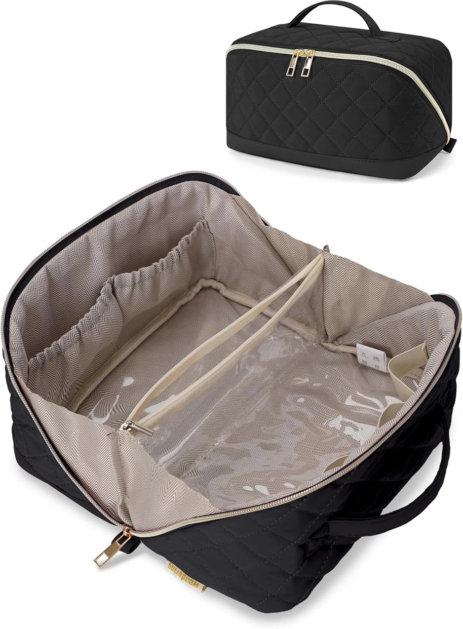 Quilted Makeup Bag