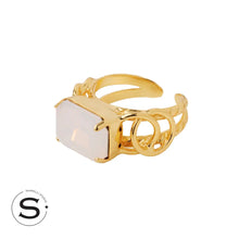 Load image into Gallery viewer, Sorrelli Studio Emerald-Cut Cocktail Ring-7