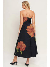 Load image into Gallery viewer, Strapless Flower Dress
