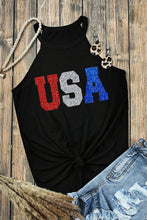 Load image into Gallery viewer, USA Grecian Neck Cami