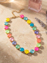 Load image into Gallery viewer, Sorrelli Nadine Tennis Necklace-Vibrant