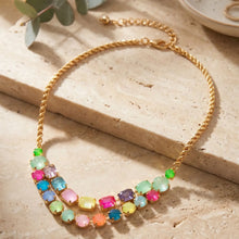 Load image into Gallery viewer, Sorrelli Zelie Tennis Necklace-Vibrant