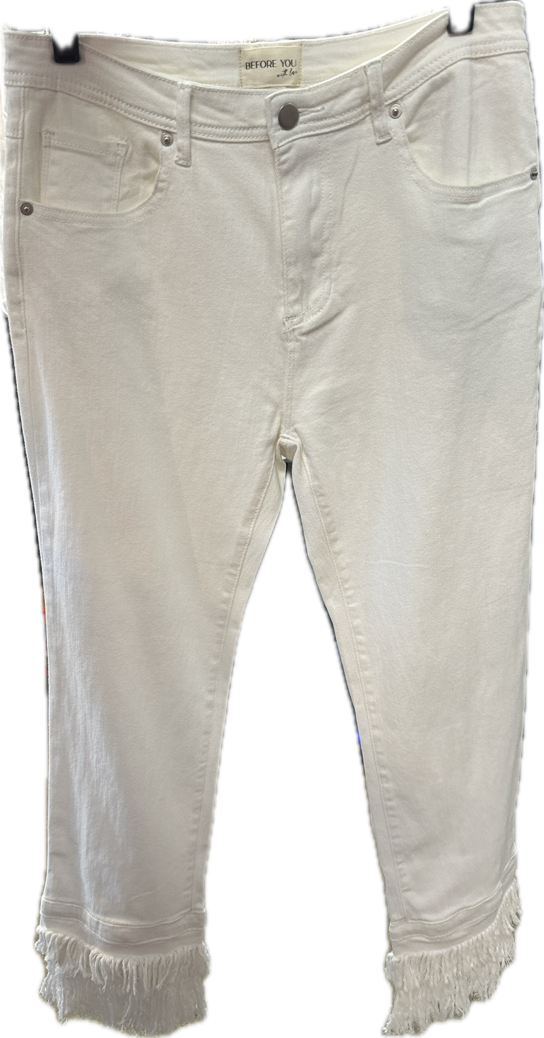 Frayed Leg Jean