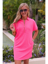 Load image into Gallery viewer, Jes Lea Textured Zipper Dress