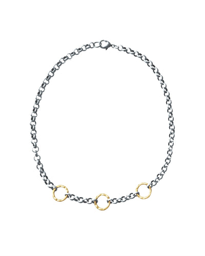 LJ Sonder-Rolo Necklace Two Toned
