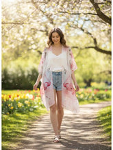 Load image into Gallery viewer, Kimono Flamingo