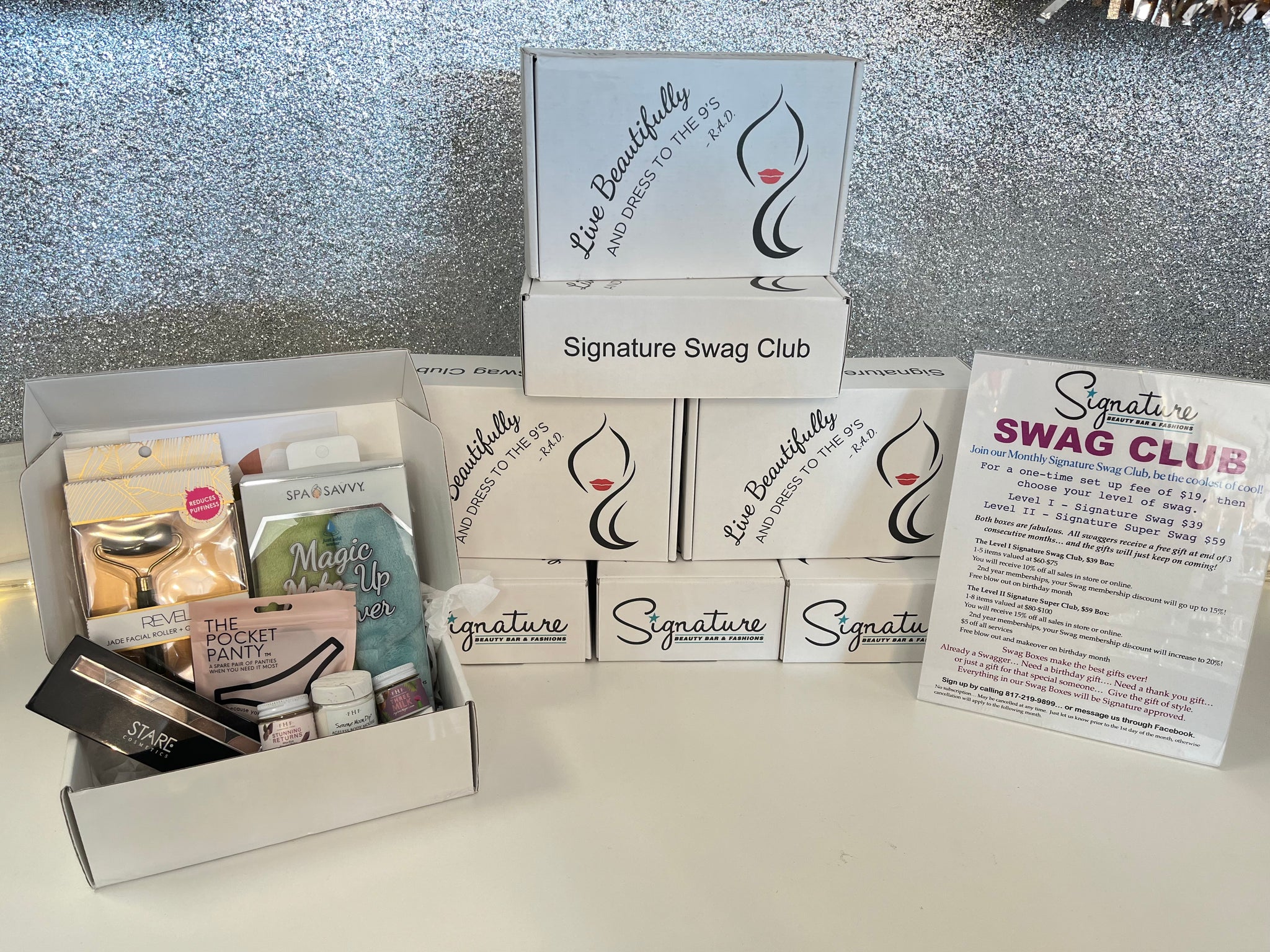 Signature Beauty Bar Swag