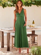 Load image into Gallery viewer, Ladies String Shoulder Overall Sleeveless Jumpsuit