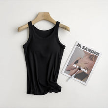 Load image into Gallery viewer, Tank Top Ribbed w/ Built In Bra