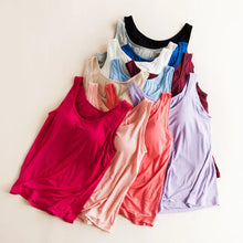 Load image into Gallery viewer, Basic Soft Tank w/Bra