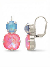 Load image into Gallery viewer, Sorrelli Cushion Cut Round Dangle Earrings-Vibrant