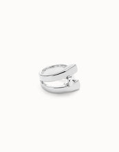 Load image into Gallery viewer, UNOde50 Ring With Curved Lines-Silver 7.5-ANI0832MtL00015