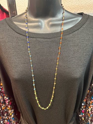Luxe colorful necklace
