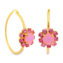 Load image into Gallery viewer, Tova Mini Bianca Hoops