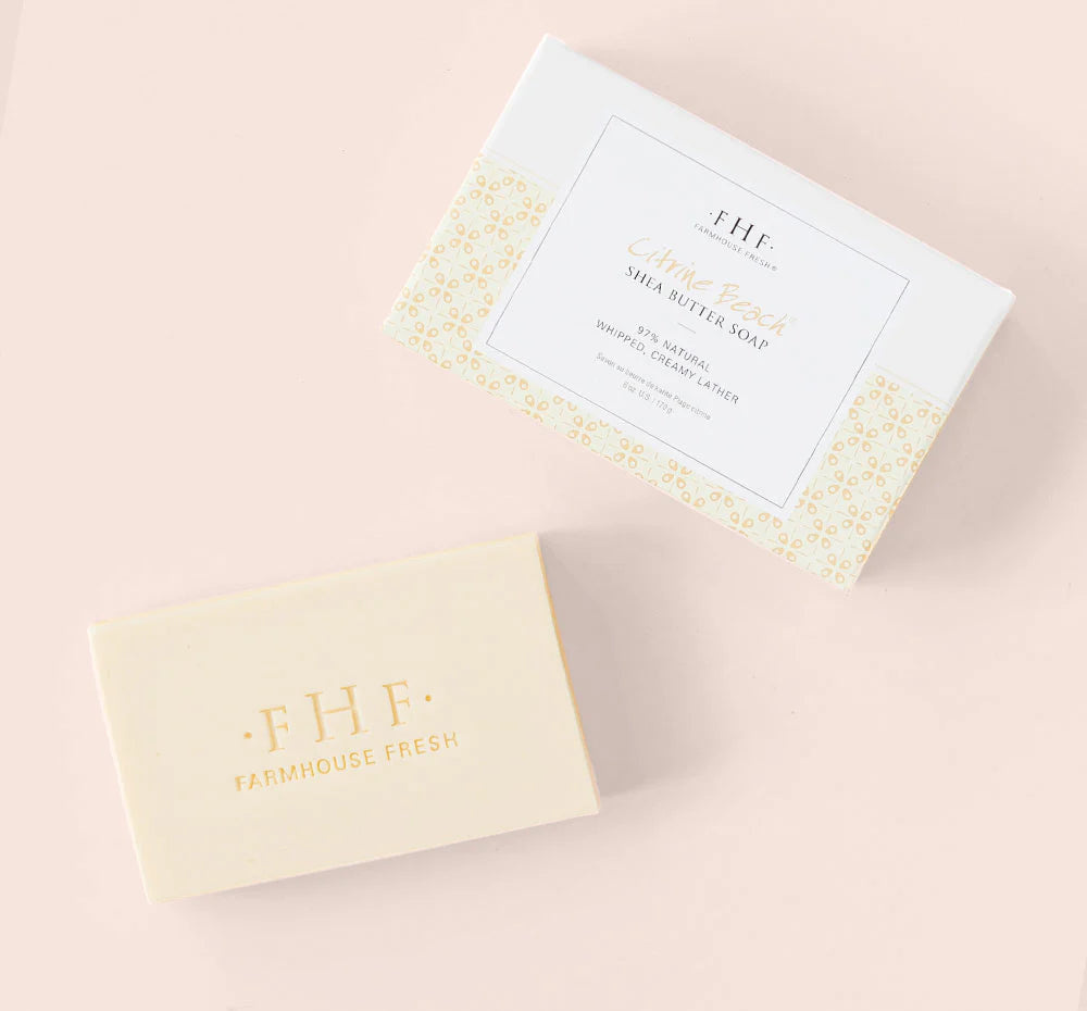 FHF Citrine Beach Shea Butter Soap