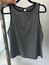 Load image into Gallery viewer, Stripped ribbed Sleeveless Top