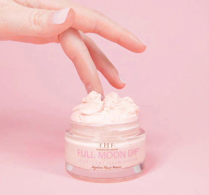 FHF Mini Full Moon Dip-Iridescent Facial Mousse
