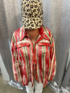Serape Long Sleeve Top