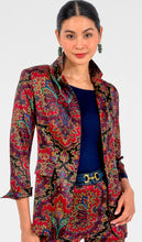Load image into Gallery viewer, Gretchen Scott Prepartory Saville Jacket Passion Paisley