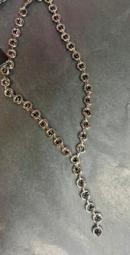 Tova Juniper Necklace-Gun Metal