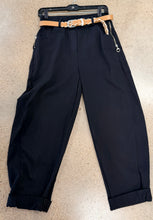 Load image into Gallery viewer, Made In Italy Black Stretch Pant O/S
