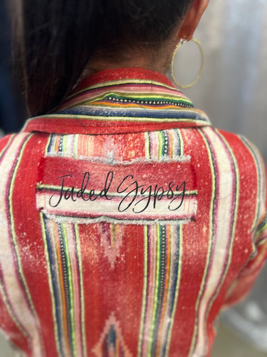 Serape Long Sleeve Top