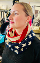 Load image into Gallery viewer, Infinity Scarf USA Flag