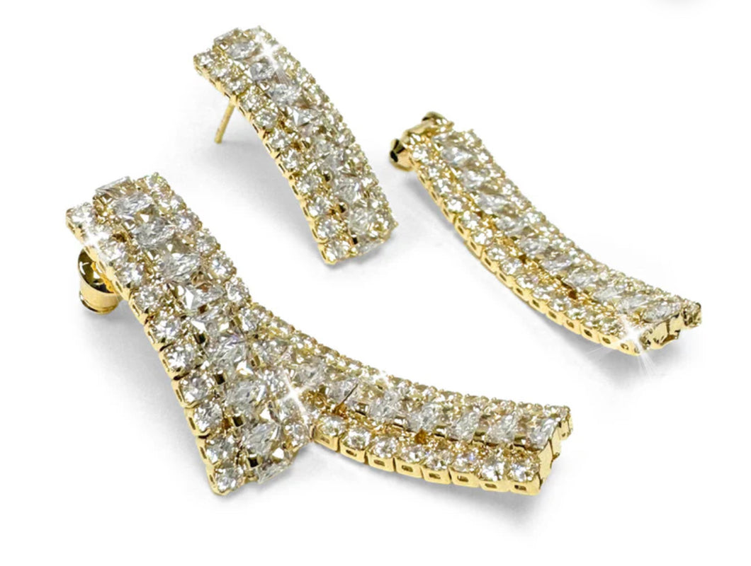 Jacquelin Kent Split Bar Earring