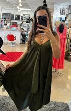 Load image into Gallery viewer, Satin V-Neck Dress