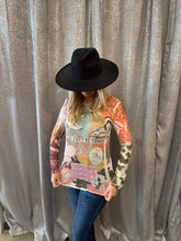Load image into Gallery viewer, Howdy Long Sleeve Mesh Top