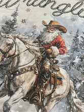 Load image into Gallery viewer, Wrangling Christmas Cheer Bling T-Shirt