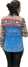 Load image into Gallery viewer, Aratta Jewled Top Blue