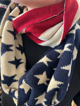 Load image into Gallery viewer, Infinity Scarf USA Flag