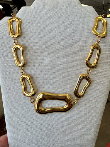 Gold Necklace-Water Resistant