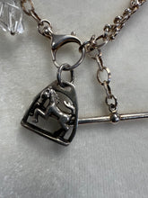 Load image into Gallery viewer, EKD Vintage Sterling Horse Charm Necklace