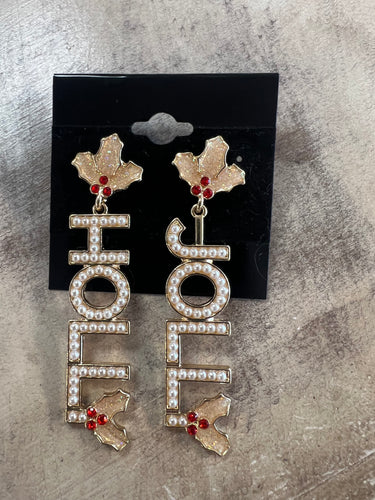 Holly Jolly Christmas Earrings
