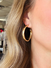 Load image into Gallery viewer, Hammered Hoop Earrings