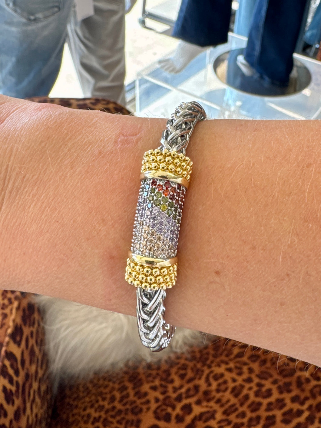 Bangle Rainbow Bling Bracelet