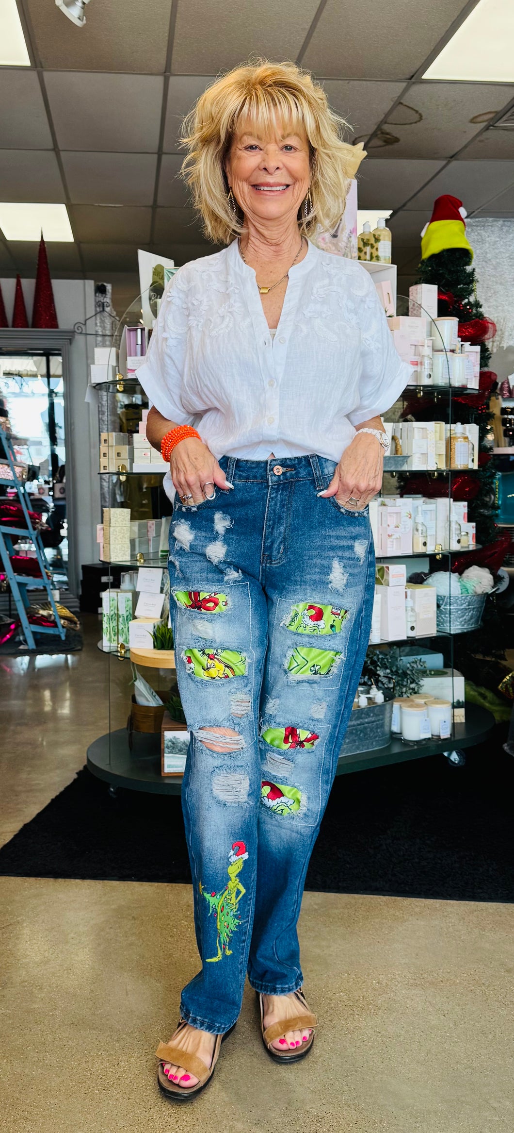Grinch Jeans