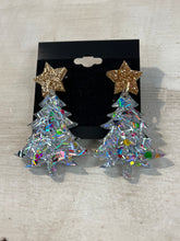 Load image into Gallery viewer, Christmas Tree Earrings