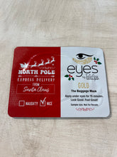 Load image into Gallery viewer, To Go Spa Holiday Eye Mask